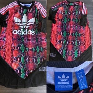 Adidas Originals - Snakeskin, Sheer Dress